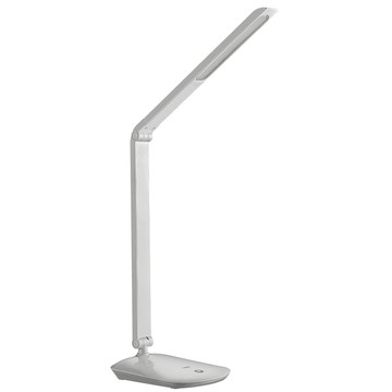 太星電工 好視力LED時尚護眼檯燈/8W 水晶 白色UTA538W