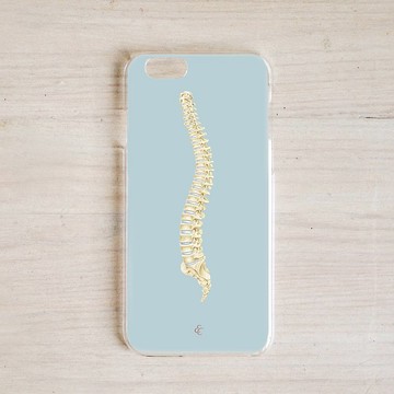 脊椎骨頭客製手機殼 醫學科學禮物iphone samsung sony google等