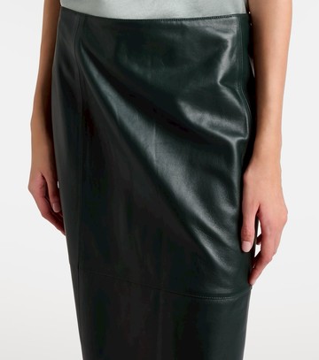 Vince Leather pencil skirt