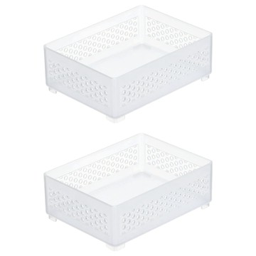 inomata 日本531小物收納盒  透明色  2個