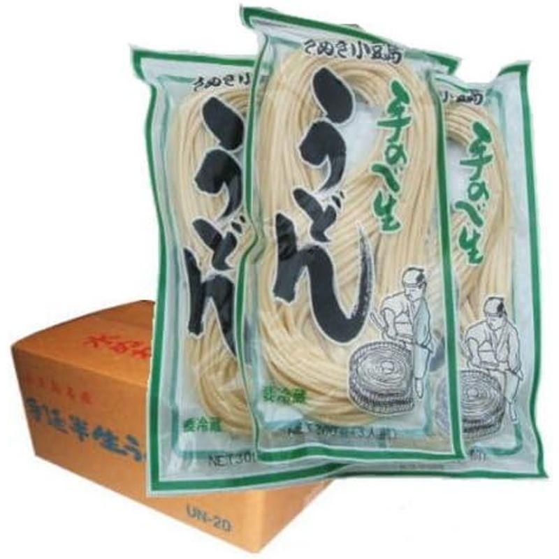 山芋入り手延べ半生うどん 20パック入り