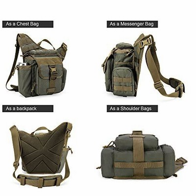 Mardingtop タクティカルスリングバッグ ミリタリーギアショルダー