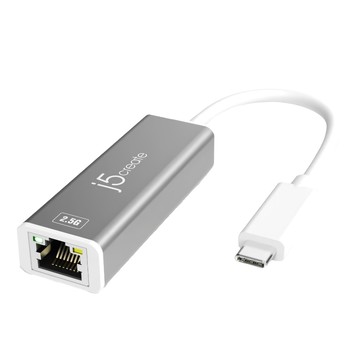 j5create 凱捷國際 USB-C-2.5G超高速外接網路卡  1個  JCE145
