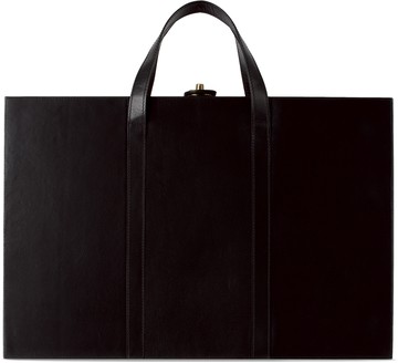 The Conran Shop 黑色 & 棕色 Tavla Leather 双陆棋