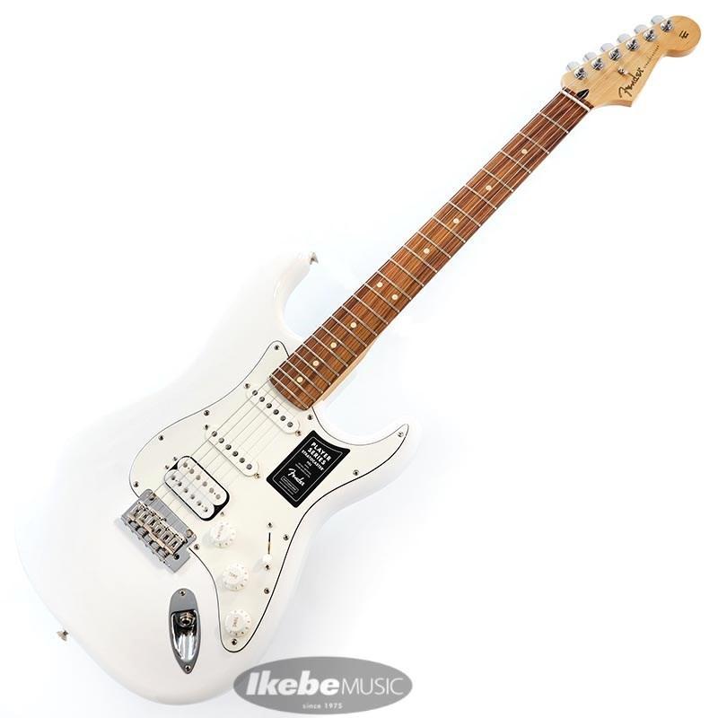 Fender MEX Player Stratocaster HSS (Polar White Pau Ferro) [Made In Mexico]