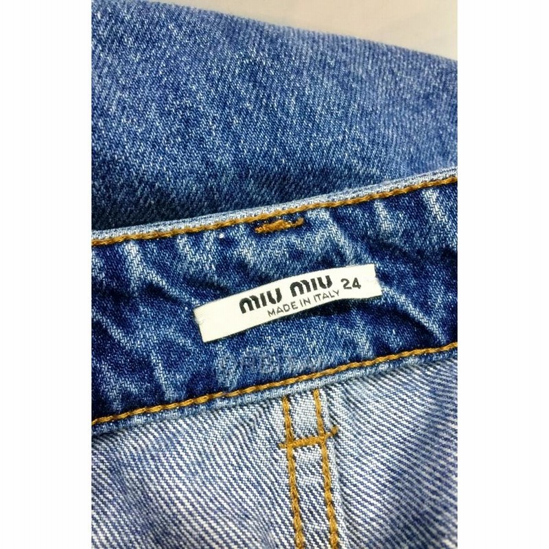 中古・古着通販】MIU MIU (ミュウミュウ) マテラッセ デニム