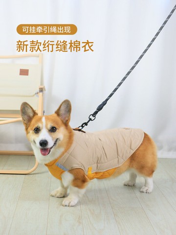 寵物衣服 貓咪保暖衣 寵物保暖衣 寵物狗狗衣服秋冬款冬季中型犬防掉毛柯基泰迪2023新款保暖馬甲冬『xy13378』