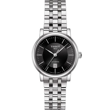 TISSOT CARSON 優雅時尚機械錶(T1222071105100)