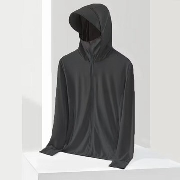 夏季冰絲防曬衣男 2026新款 薄款透氣防曬服 户外旅遊釣魚外套 潮流