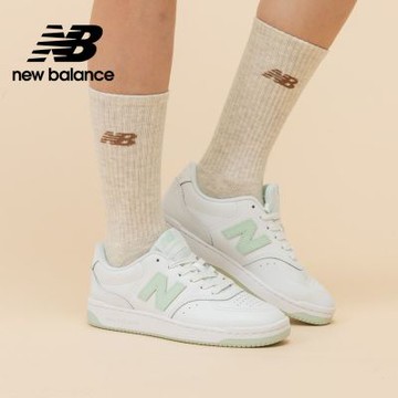 【New Balance】復古鞋_草綠白_女性_BBW80MTG-B楦(網路獨家款)