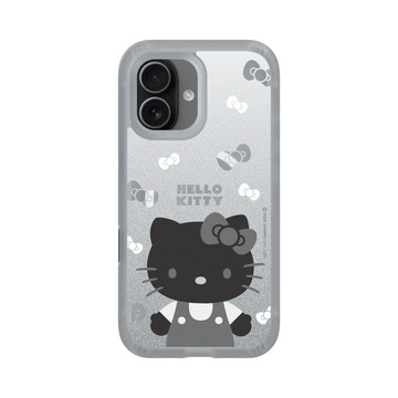 iPhone 17 AirX 流變灰 - 三麗鷗-Hello Kitty - 簡約系列-黑白造型