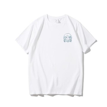 新款夏季港風情侶頭像t恤女短袖寬松韓版純棉學生ins上衣女