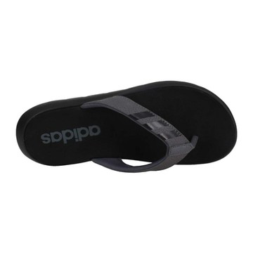 ADIDAS COMFORT FLIP FLOP 男人字運動拖鞋-海邊 游泳 愛迪達 FY8654 黑灰