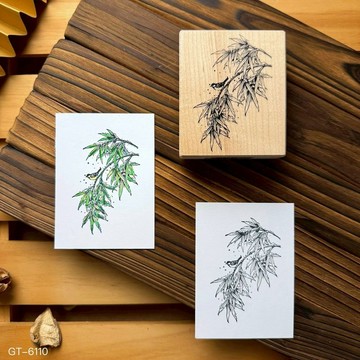 楓木印章-潺潺荷葉 KT-5039