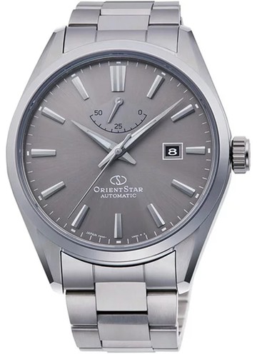 ORIENT 東方錶-東方之星-Contemporary 系列現代腕錶(RE-AU0404N)-42mm-灰面鋼帶【刷卡回饋 分期0利率】【APP下單點數13倍送】