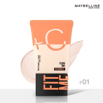 MAYBELLINE媚比琳 FIT ME 水啵啵裸妝乳 01