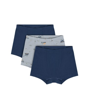 小小建築家男用四角內褲3件組120cm
