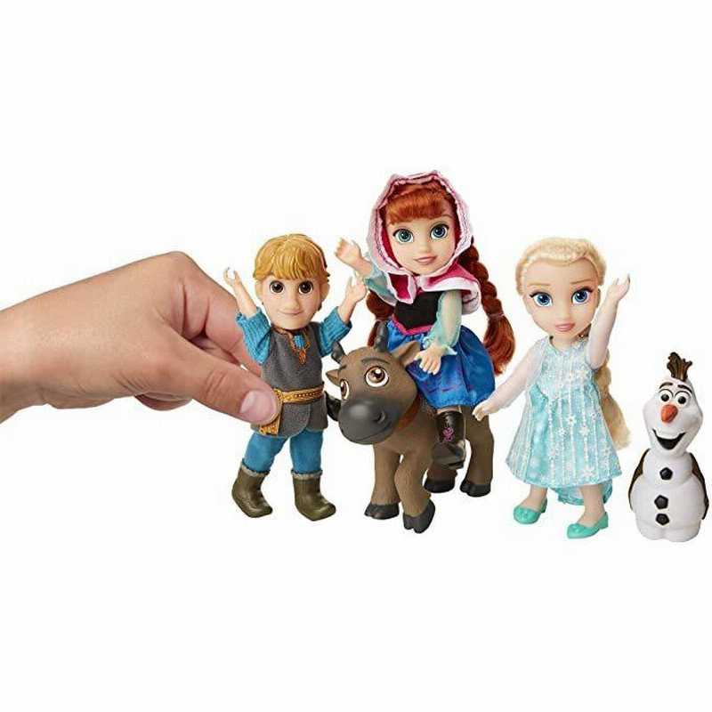 ゴニトイズ　アナと雪の女王2 カルーセル　4種セット　エルサ　オラフ　クリストフ ディズニー アナと雪の女王 デラックス プチドール ギフトセット