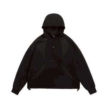 AirRoom 正品 2025AW oqLiq Crescent Hoodie 秋冬 新款 抽繩 透氣 寬短 連帽 帽T
