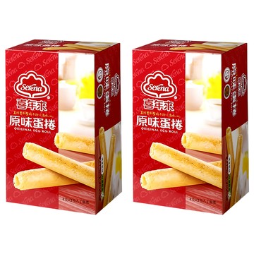 喜年來 原味蛋捲  192g  2盒