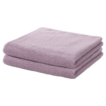 hiorie 日本桃雪 今治飯店毛巾2件組  1組  芋紫