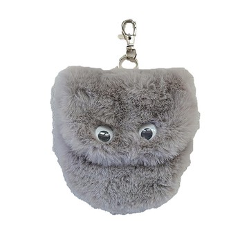 鏡頭蓋保護套 / 毛茸茸先生 (灰)