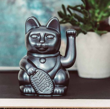 【WUZ屋子】德國 DONKEY 幸運繽紛招財貓-銀河灰