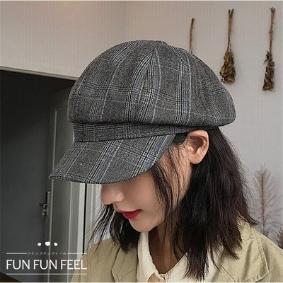 帽子 レディース キャスケット 秋 冬 春 夏 大きいサイズ つば広 Uvカット 日よけ ハンチング 大人 日焼け止め 小顔効果 チェック柄 通勤 折りたたみ メンズ 通販 Lineポイント最大get Lineショッピング