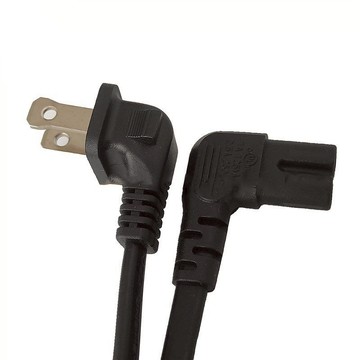 8字尾 雙彎頭 三米長 美規電源線 投影機用 八字尾電源線