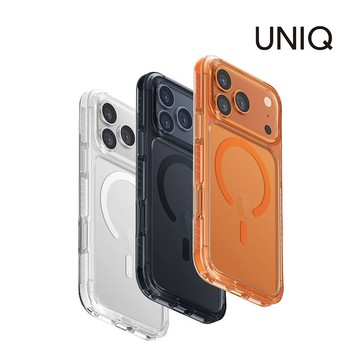 UNIQ  iPhone 17系列 Combat Magclick 四角強化軍規磁吸防摔三料保護殼Air白色