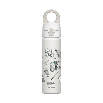 磁吸水壺 AquaStand 不鏽鋼 700cc - 附吸管 白 - 哈利波特 Harry Potter - 衛氏巫師法寶店
