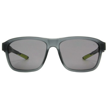 PUMA l 粗邊潮流方框太陽眼鏡 深透灰/黃