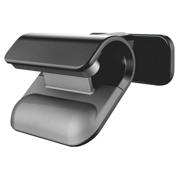 發光石 阿基米德車架 黑色 ABS+3M膠材質 尺寸6.5 x 5.4 x 2.2 cm 重約70g  1個