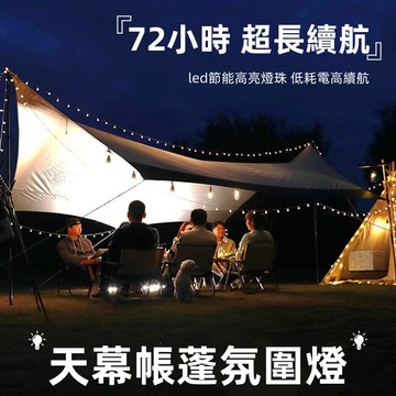 GG現貨下殺🌹戶外露營燈 氛圍燈 野營照明燈 燈帶 氛圍天幕帳篷 燈串led燈 超長續航 裝飾用品 串燈帶 台灣出貨