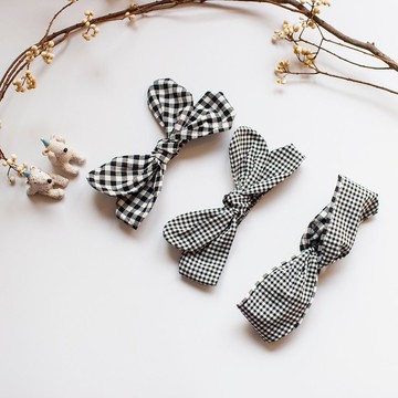 my little star職人手作 赫本風100%有機棉髮帶(親子款)