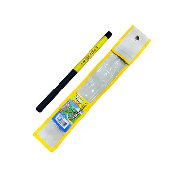 Gamakatsu 小丸子手竿 溪流竿 UK8016 吉祥物 5節 2.4m  1支  黃色