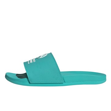 ADILETTE COMFORT SLIDES MERCEDES-AMG PETRONAS FORMULA ONE TEAM SEMI MINT RUSH WHITE