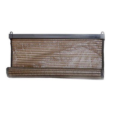 免安裝透氣遮陽捲簾 遮擋室外光線 柔光不刺眼 隔熱降溫 頂棚遮陽 窗戶遮光 門簾 臥室適用  棕色  135 x 60cm