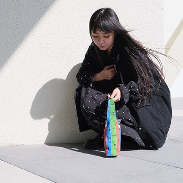 【錦源興】茄芷袋折疊飲料提袋 l 大容量 水壺袋 飲料袋 印花