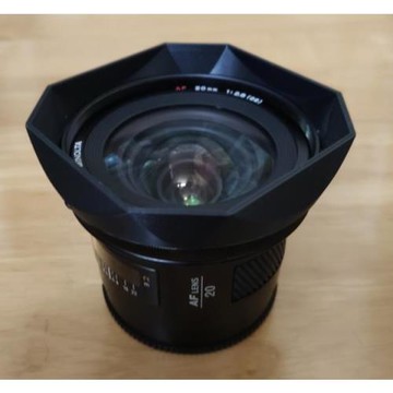 自制適用于美能達MINOLTA AF 20mm 1:2.8 自動鏡頭 方形遮光罩