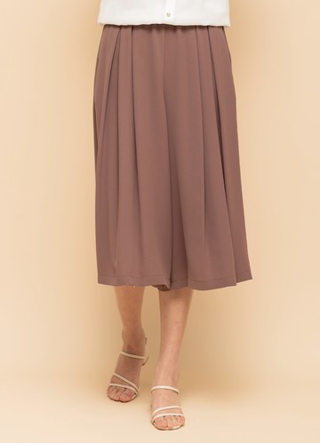 典雅飄柔厚雪紡褲裙