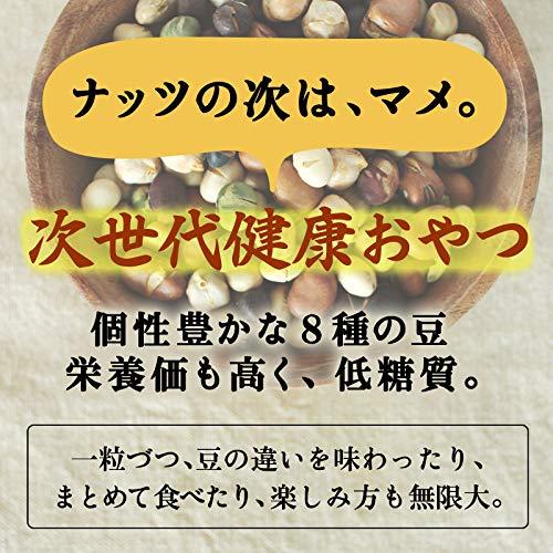 8種の煎り豆 300g 無塩 無添加 豆菓子 煎り大豆