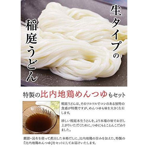 林泉堂｜秋田ご当地麺セット(2人前×５袋) (稲庭本生うどん)