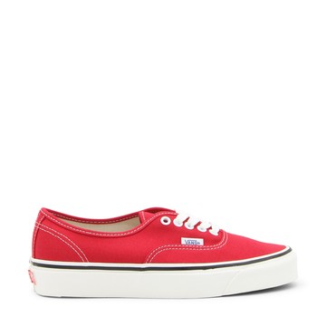 Vans - Red Canvas Authentic Sneakers