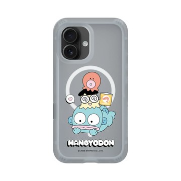 iPhone 16 AirX 流變灰 - 三麗鷗-人魚漢頓 Hangyodon - 疊疊樂