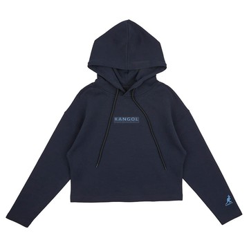 KANGOL 女 短版帽T 6352105180