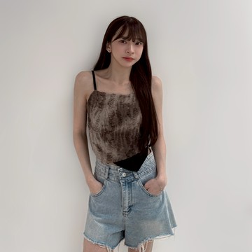 【Aa.chic熱賣商品】復古刷破漸變細肩背心(三色).女裝/細肩/渲染/刷破/漸變/夏日/百搭【C532210】