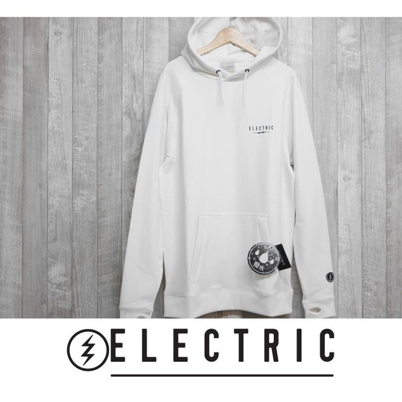 新品】23 ELECTRIC WATER REPELLENT HOODIE - M - WHITE 撥水 パーカー