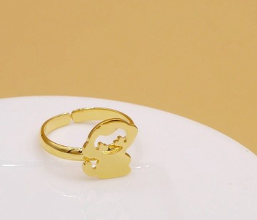金猴子戒指 Little Me by CASO jewelry
