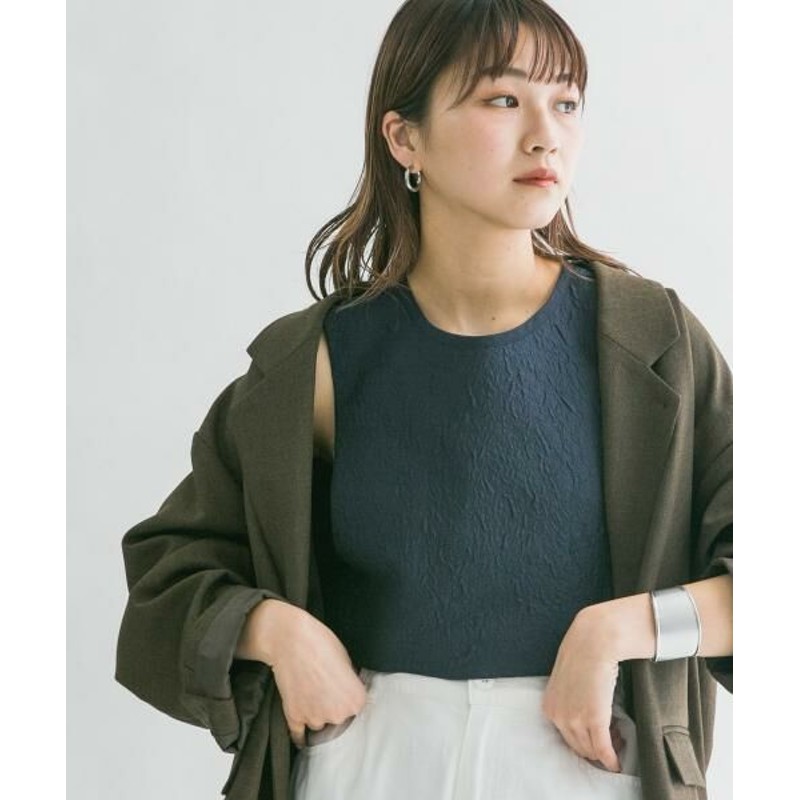 KBF/ケービーエフ 2WAYジャガードベスト NAVY one | LINEショッピング